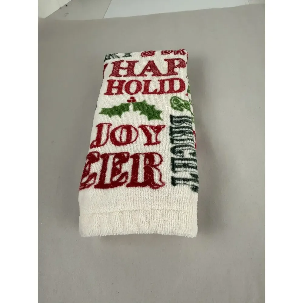 Christmas Towels 4 Hand Various Holiday Designs Colors and Sizes Branded